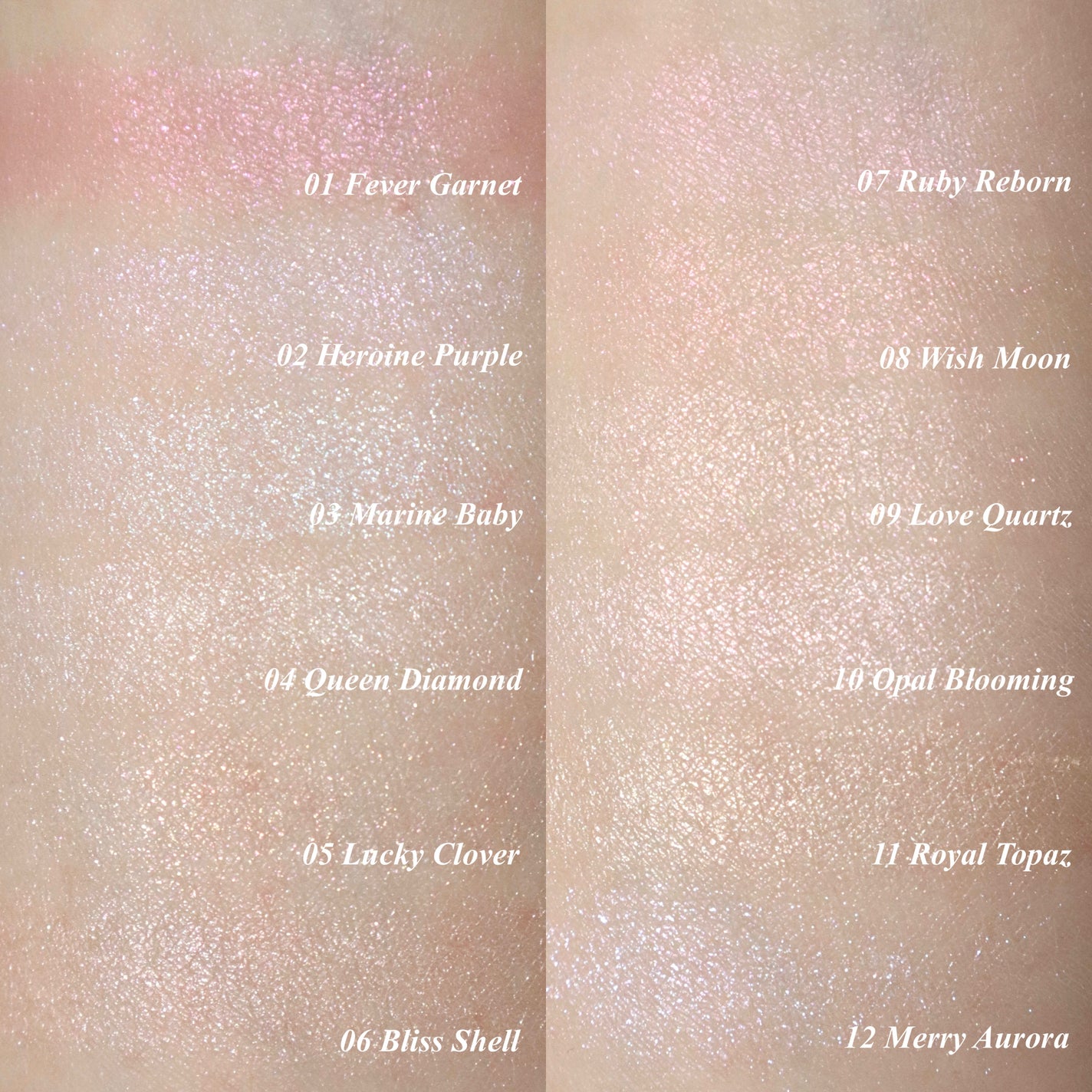 フィー グリッツストーンハイライター/fwee/パウダーハイライトを使ったクチコミ(6枚目)