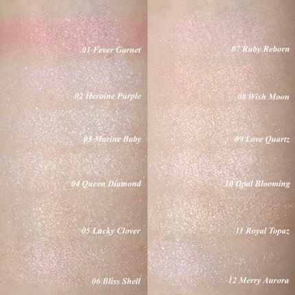 フィー グリッツストーンハイライター/fwee/パウダーハイライトを使ったクチコミ(6枚目)