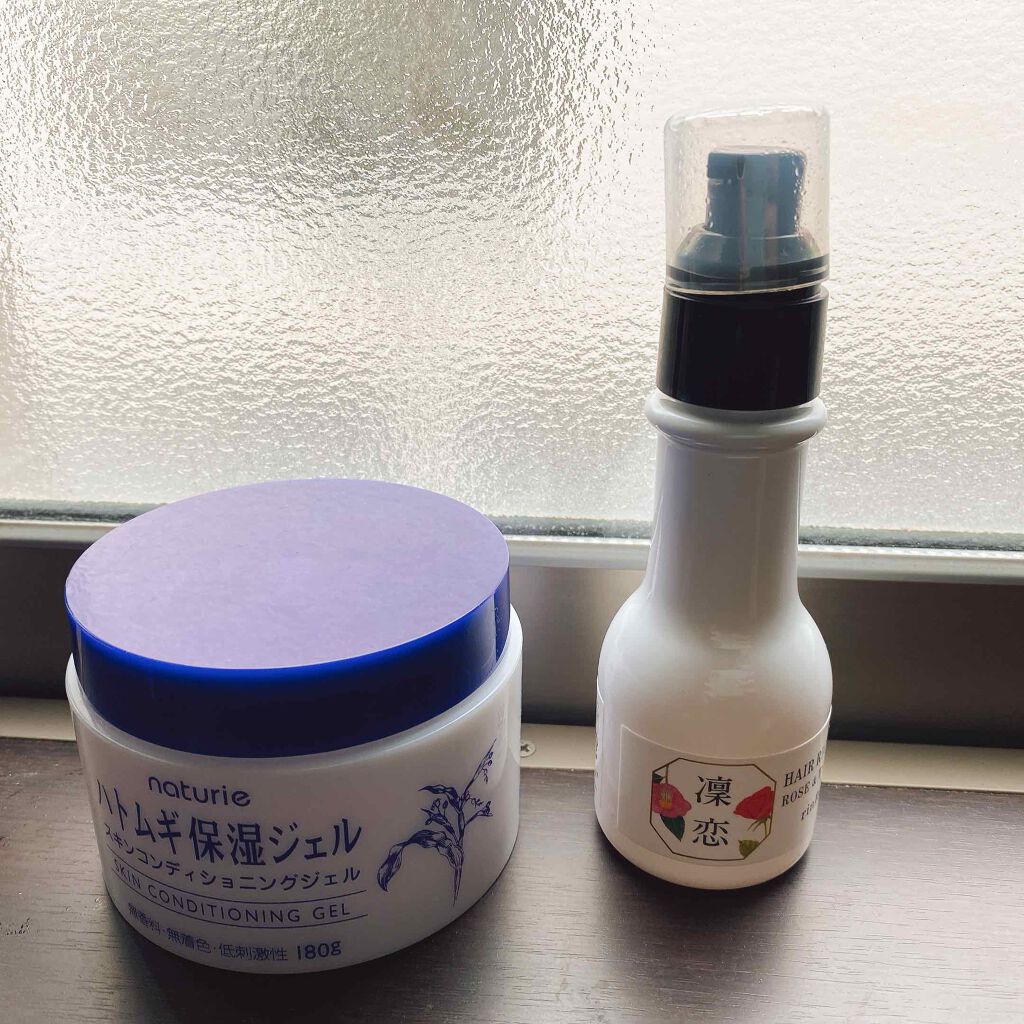 ハトムギ保湿ジェル(ナチュリエ スキンコンディショニングジェル)/ナチュリエ/美容液を使ったクチコミ（2枚目）