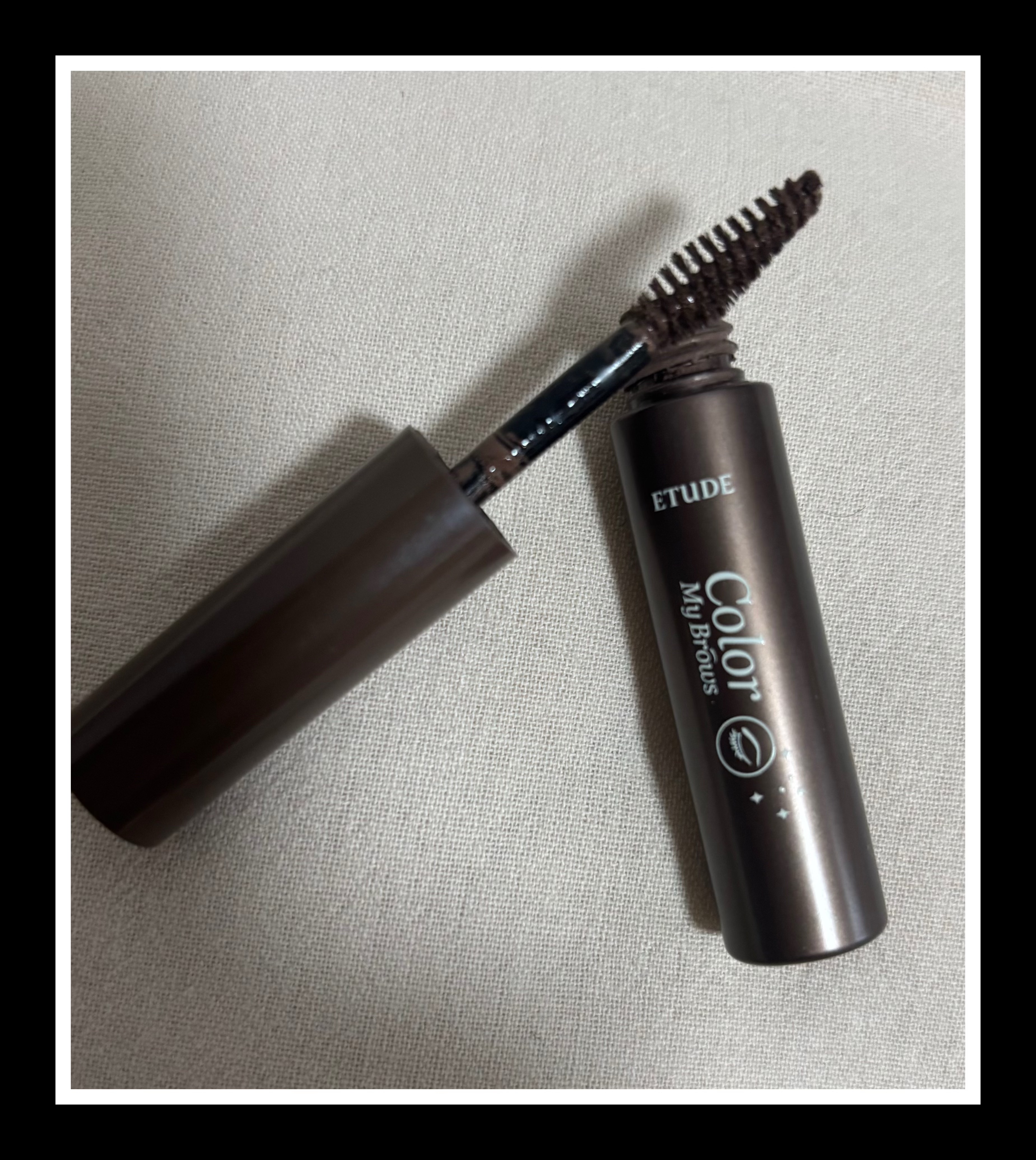 カラーマイブロウマスカラ 4号 ナチュラルブラウン/ETUDE/眉マスカラを使ったクチコミ（1枚目）