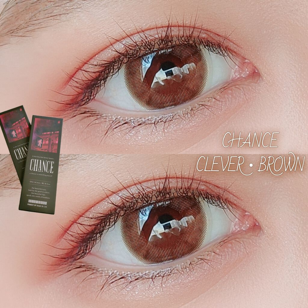 チャンス ワンデー/CHANCE/ワンデー(1DAY)カラコンを使ったクチコミ(1枚目)