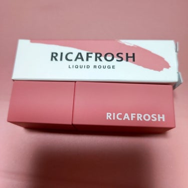 RICAFROSH ジューシーリブティントのクチコミ「#RICAFROSH
#ジューシーリブティント #05 #ピーチスキン を購入しました
こちら.....」（1枚目）