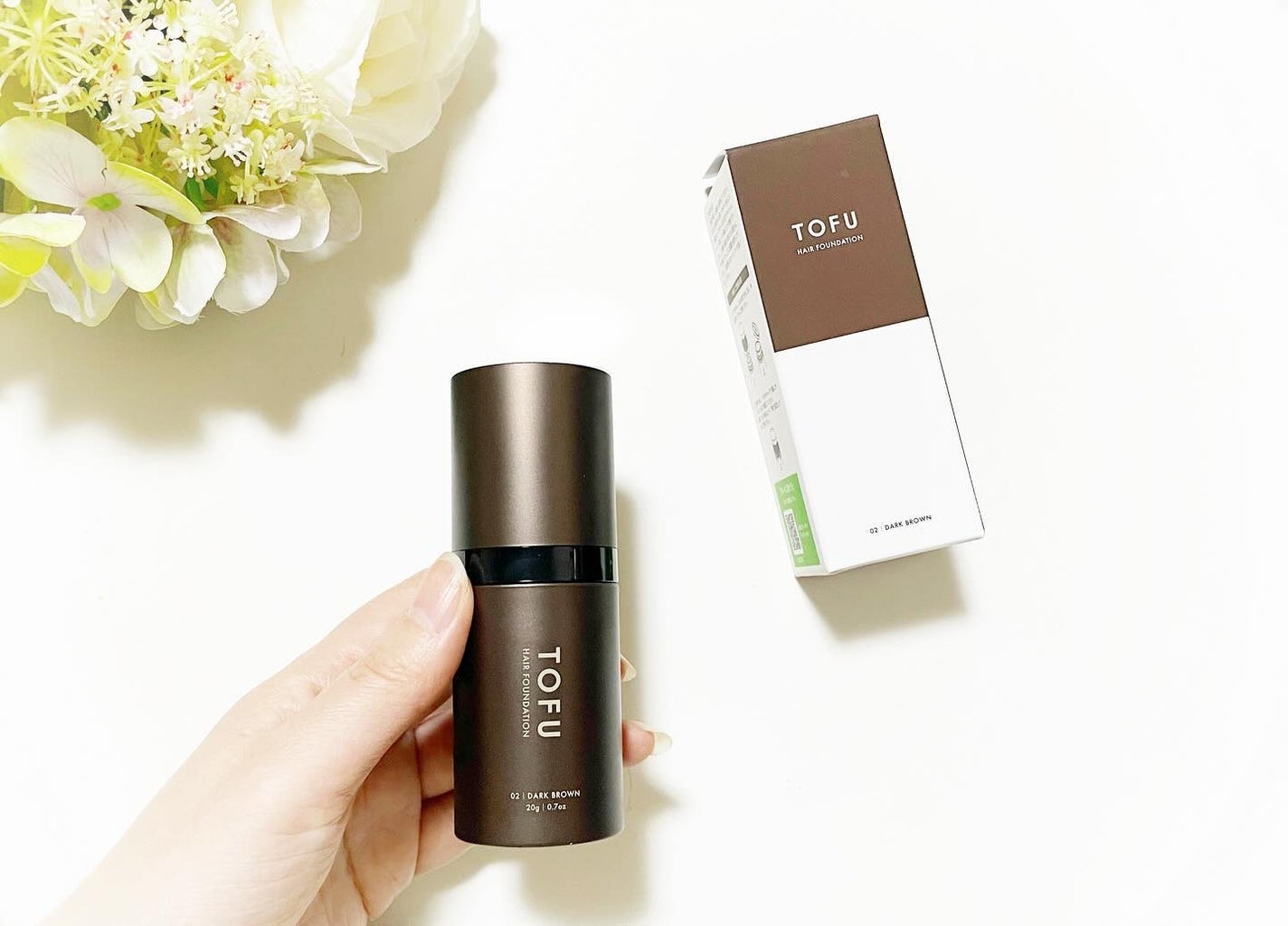 ヘアファンデーション/TOFU/ヘアカラーを使ったクチコミ(1枚目)