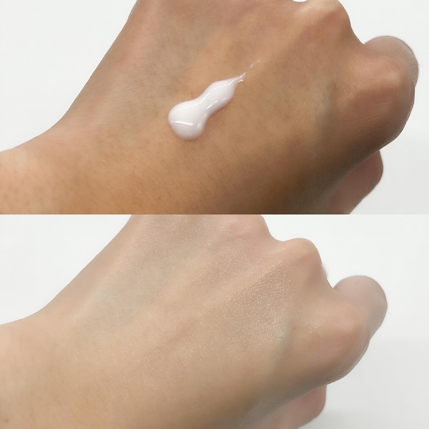 ヴィーガンアクアグロウサンセラム/HAMEL/日焼け止めローションを使ったクチコミ（3枚目）