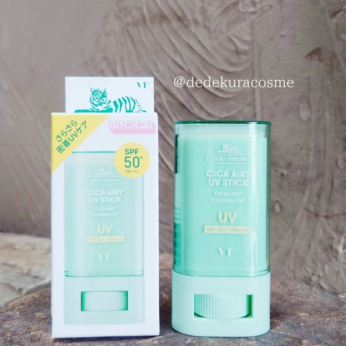 CICA エアリーUVスティック/VT/日焼け止めスティックを使ったクチコミ(1枚目)