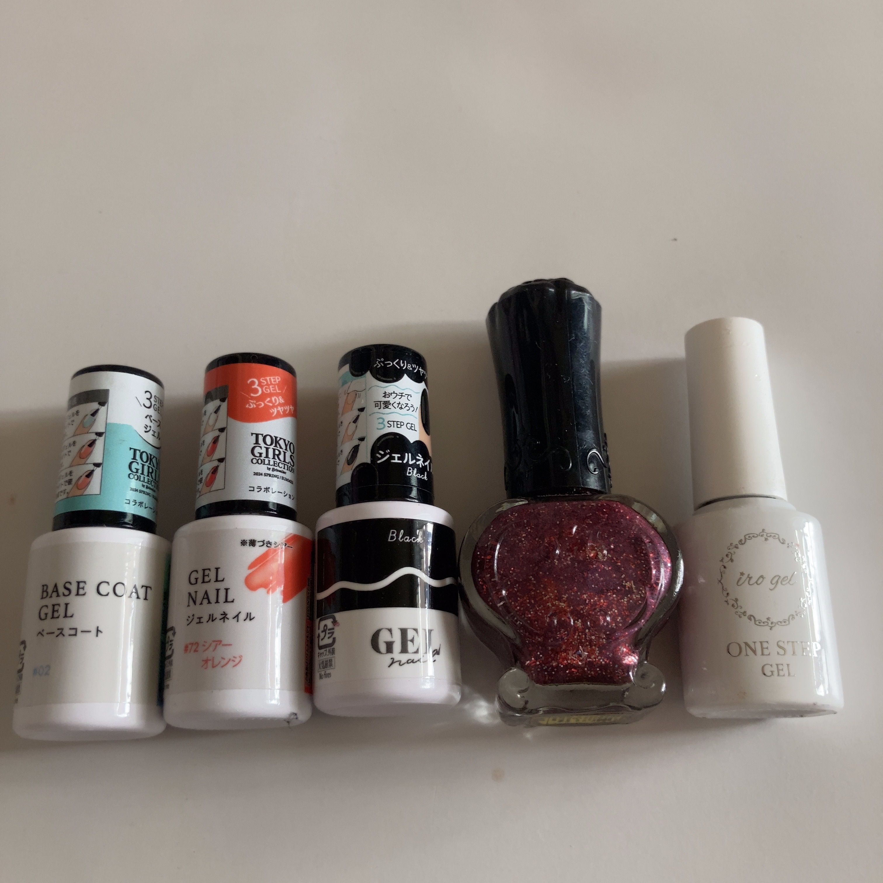 ワンステップカラージェル A500/irogel(イロジェル)/ジェルネイルを使ったクチコミ（2枚目）