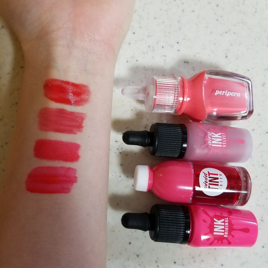 ティントウォーター/PERIPERA/口紅を使ったクチコミ(2枚目)