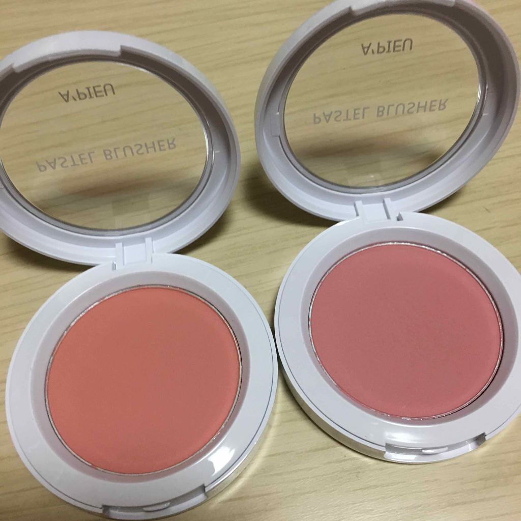 アピュー パステルブラッシャー/A’pieu/パウダーチークを使ったクチコミ（2枚目）