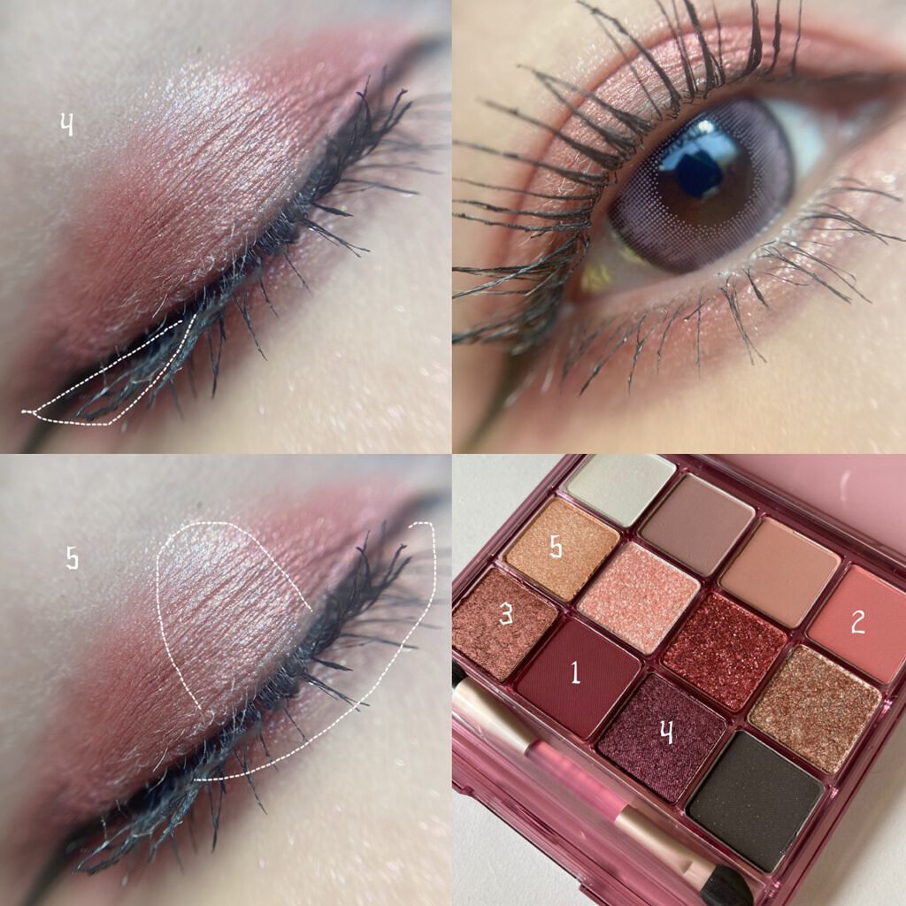 グラムチェンジマルチパレット/A.BLACK/マルチパレットを使ったクチコミ（3枚目）