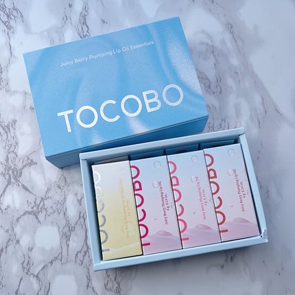 ジューシーベリープランピングリップオイル/TOCOBO/リップグロスを使ったクチコミ(7枚目)