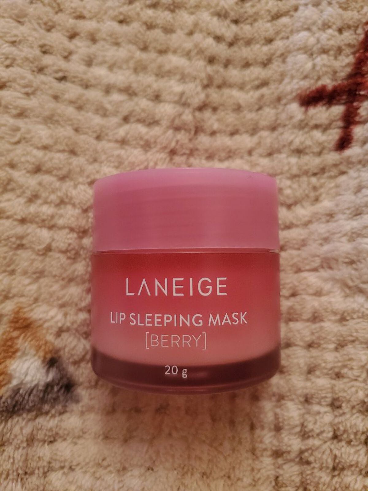 リップスリーピングマスク/LANEIGE/リップバームを使ったクチコミ(1枚目)