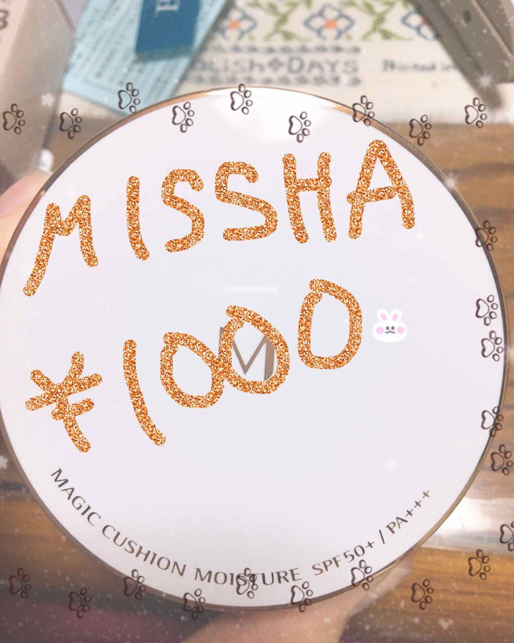 M クッション ファンデーション(モイスチャー)/MISSHA/クッションファンデーションを使ったクチコミ(1枚目)