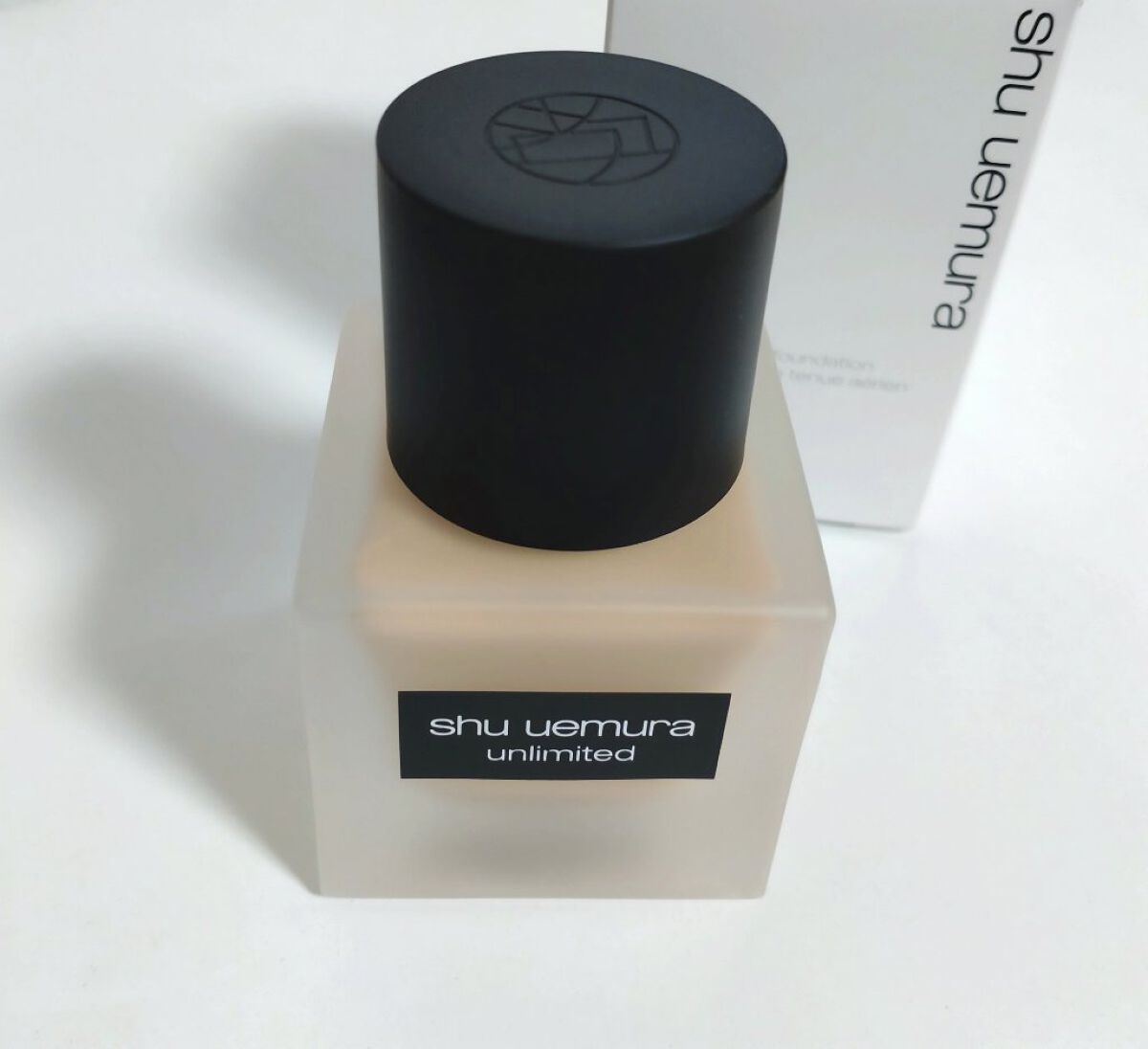 （旧）アンリミテッド ラスティング フルイド/shu uemura/リキッドファンデーションを使ったクチコミ（2枚目）