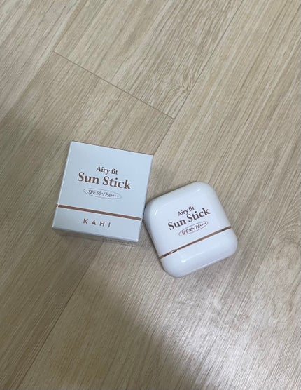エアリーフィットサンスティック/KAHI/日焼け止めスティックを使ったクチコミ(1枚目)