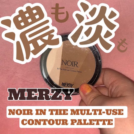 NOIR IN THE MULTI-USE CONTOUR PALETTE/MERZY/シェーディングを使ったクチコミ(1枚目)