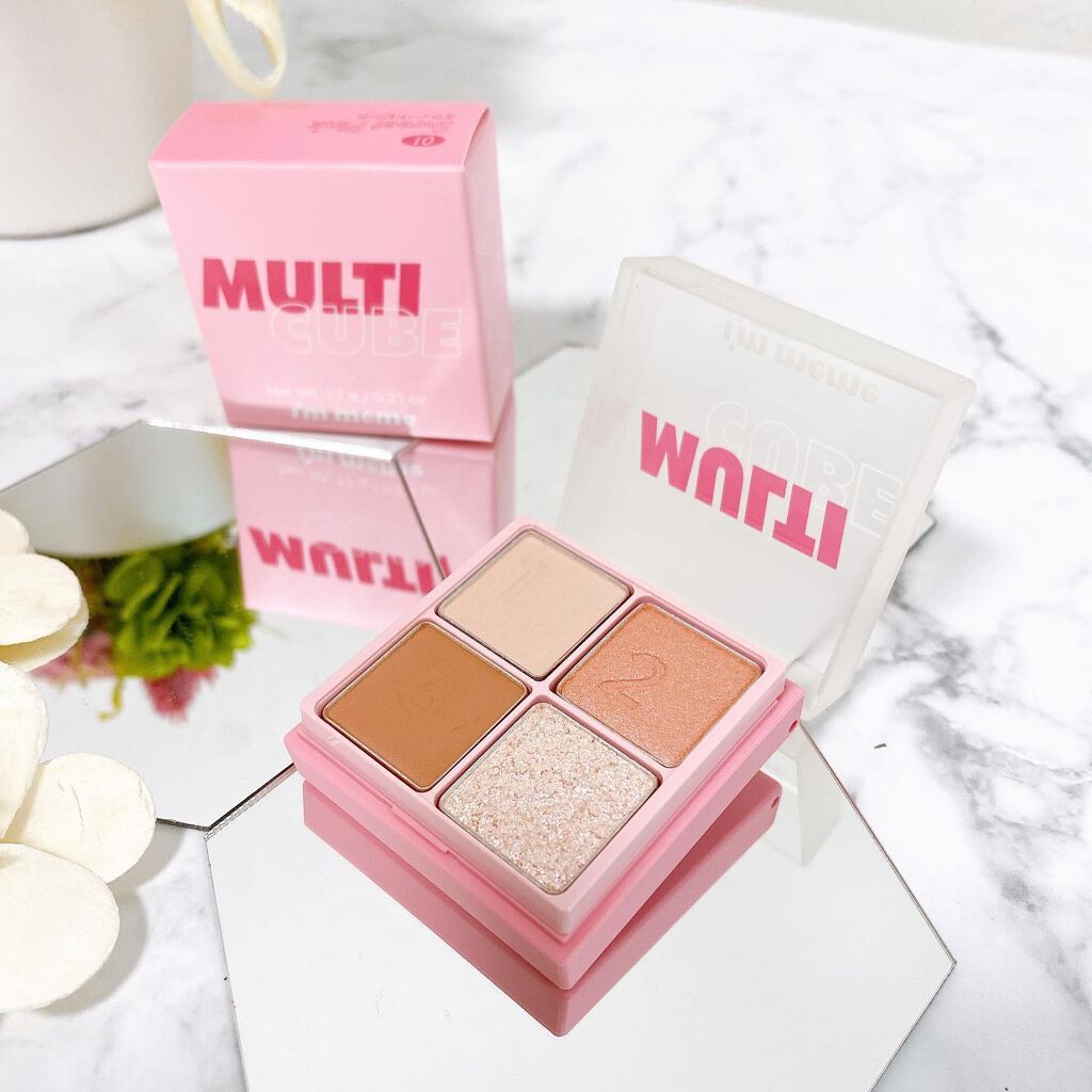 マルチキューブ/i’m meme/アイシャドウパレットを使ったクチコミ(2枚目)