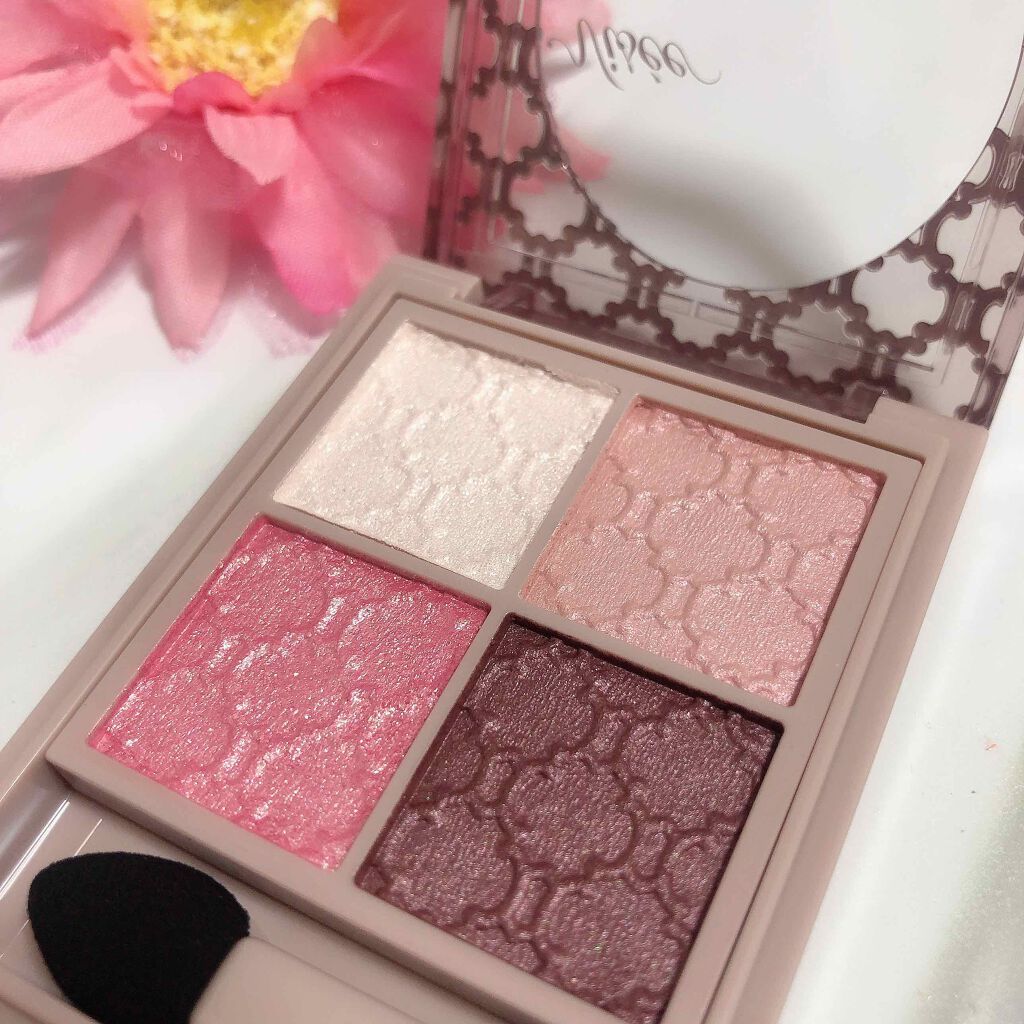 グロッシーリッチ アイズ N/Visée/アイシャドウパレットを使ったクチコミ(2枚目)