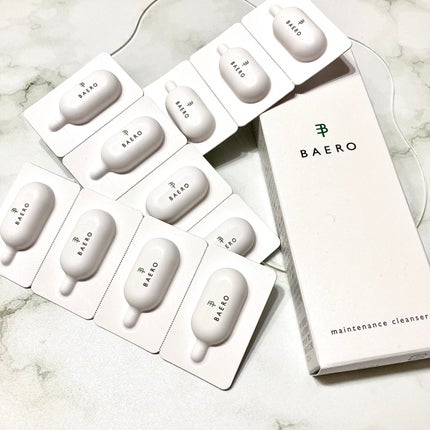 メンテナンスクレンザー/BAERO/スクラブ・ゴマージュを使ったクチコミ(4枚目)