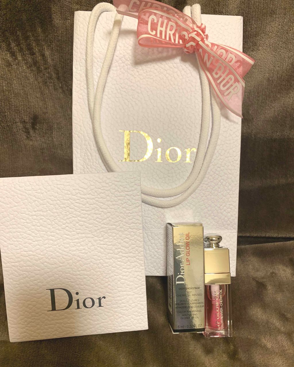 ディオール アディクト リップ グロウ オイル/Dior/リップグロスを使ったクチコミ（1枚目）