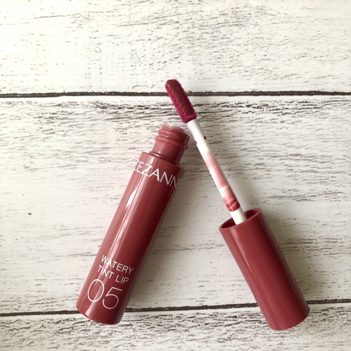 ウォータリーティントリップ/CEZANNE/リップティントを使ったクチコミ（2枚目）