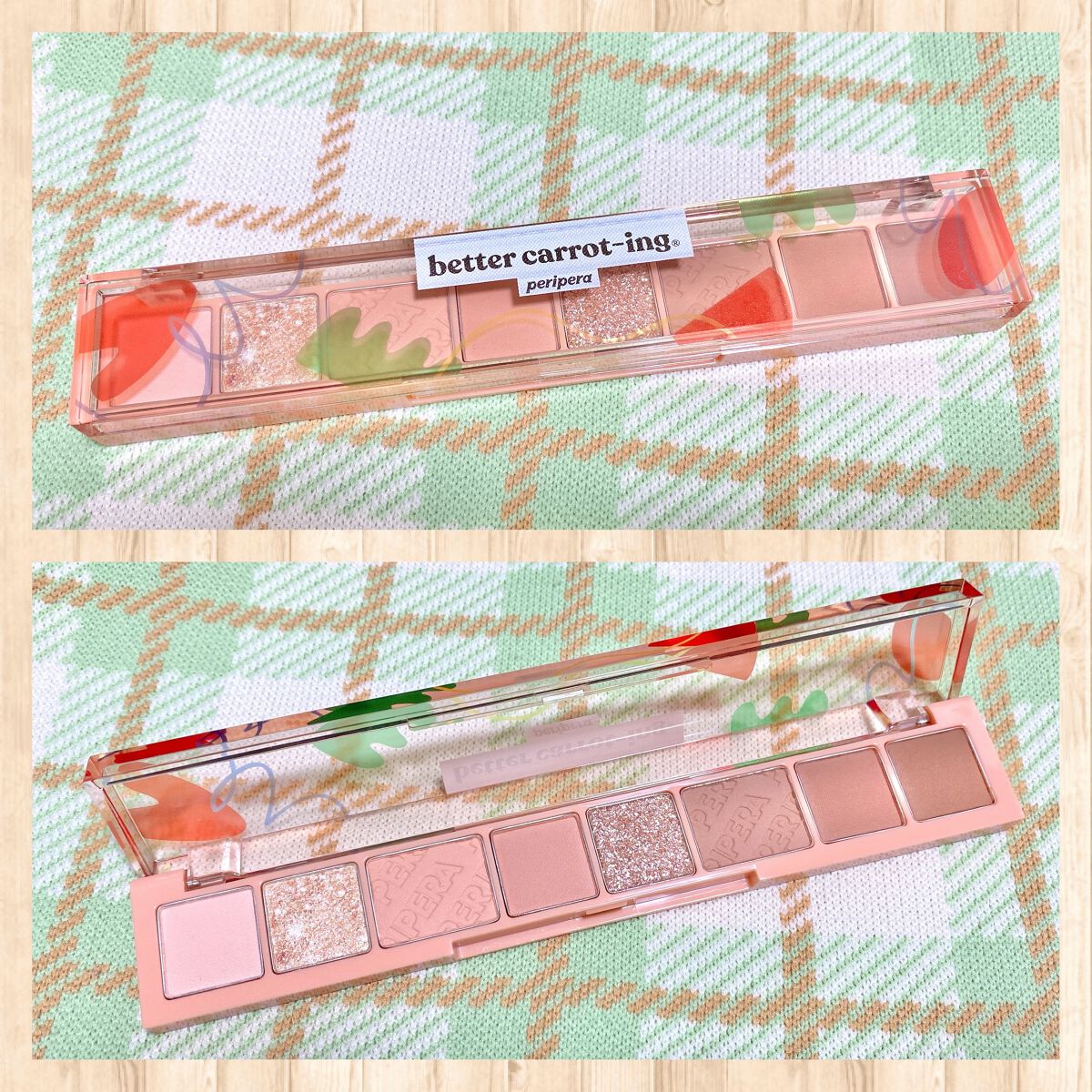 オール テイク ムード パレット(24AD) 【旧】08 BETTER CARROT-ING/PERIPERA/アイシャドウパレットを使ったクチコミ（2枚目）