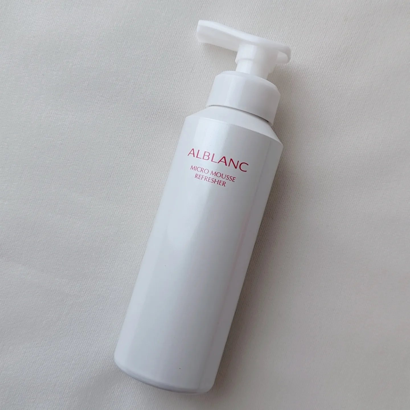 マイクロムース リフレッシャー/ALBLANC/泡洗顔を使ったクチコミ（2枚目）