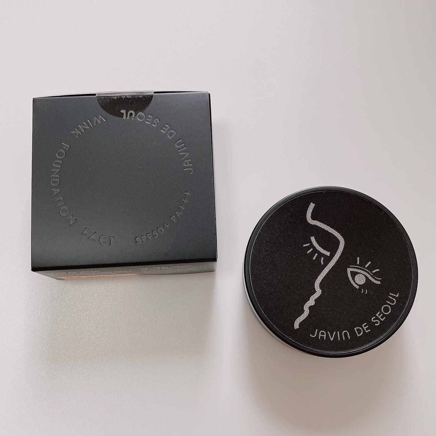 ジャビンドゥソウル ウインクファンデーションパクト/Javin De Seoul/クッションファンデーションを使ったクチコミ（2枚目）