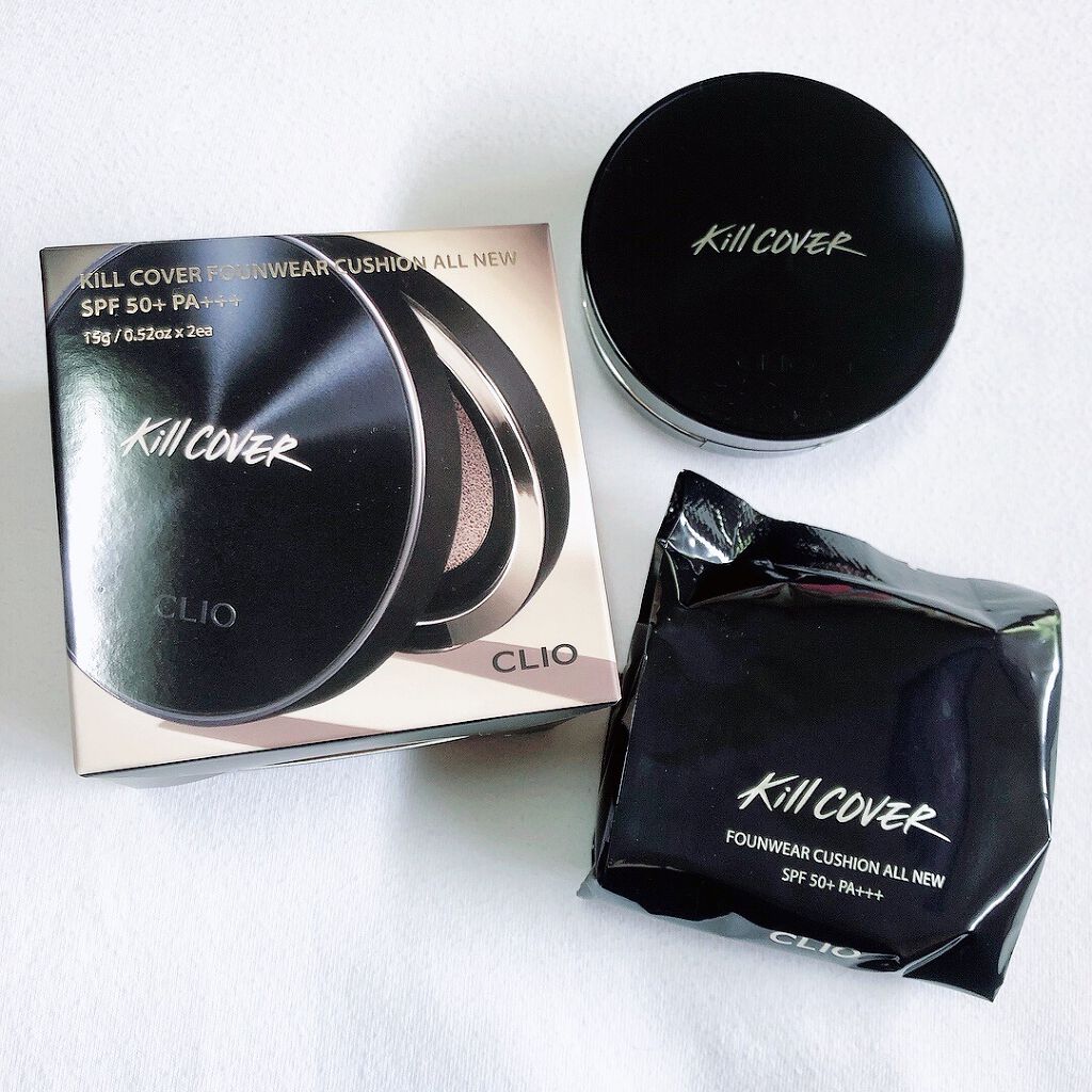 キル カバー ファンウェア クッション オールニュー/CLIO/クッションファンデーションを使ったクチコミ(6枚目)