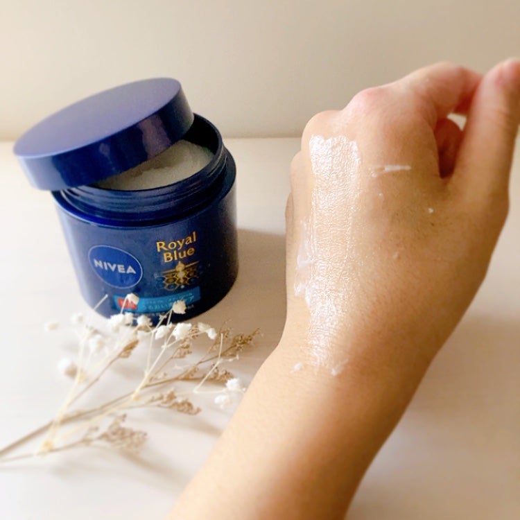 ニベア ロイヤルブルーボディクリーム うるおい密封ケア/ニベア/ボディクリームを使ったクチコミ(3枚目)