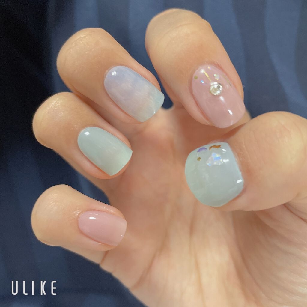 まこ on LIPS 「まこです✌️最近ohoraにハマってます!ジェルネイルは高いし..」(2枚目)