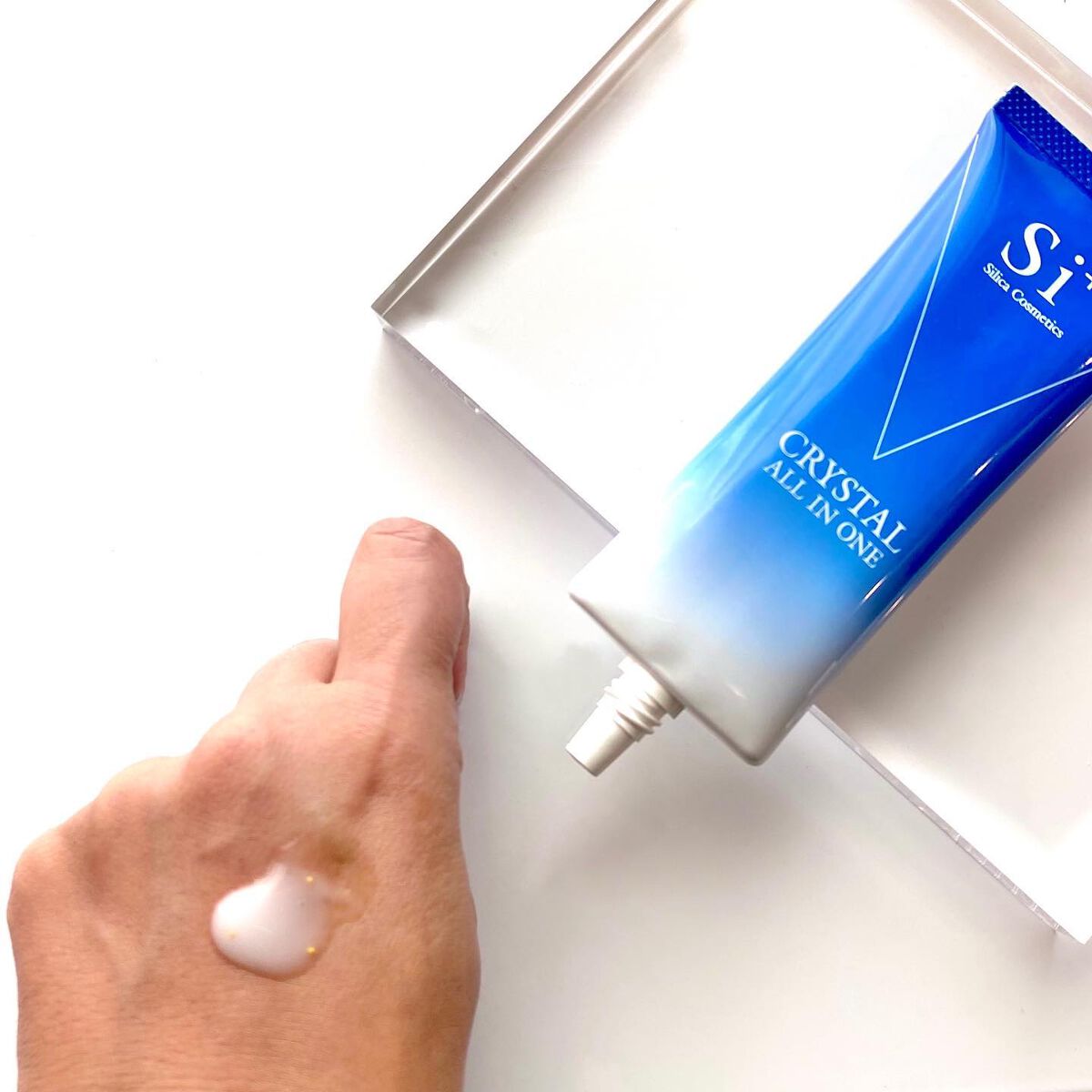 クリスタルオールインワン/Si＋/フェイスクリームを使ったクチコミ（3枚目）