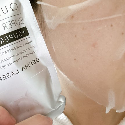 ダーマレーザー スーパー VC100 ホワイトマスク/クオリティファースト/シートマスク・パックを使ったクチコミ(4枚目)