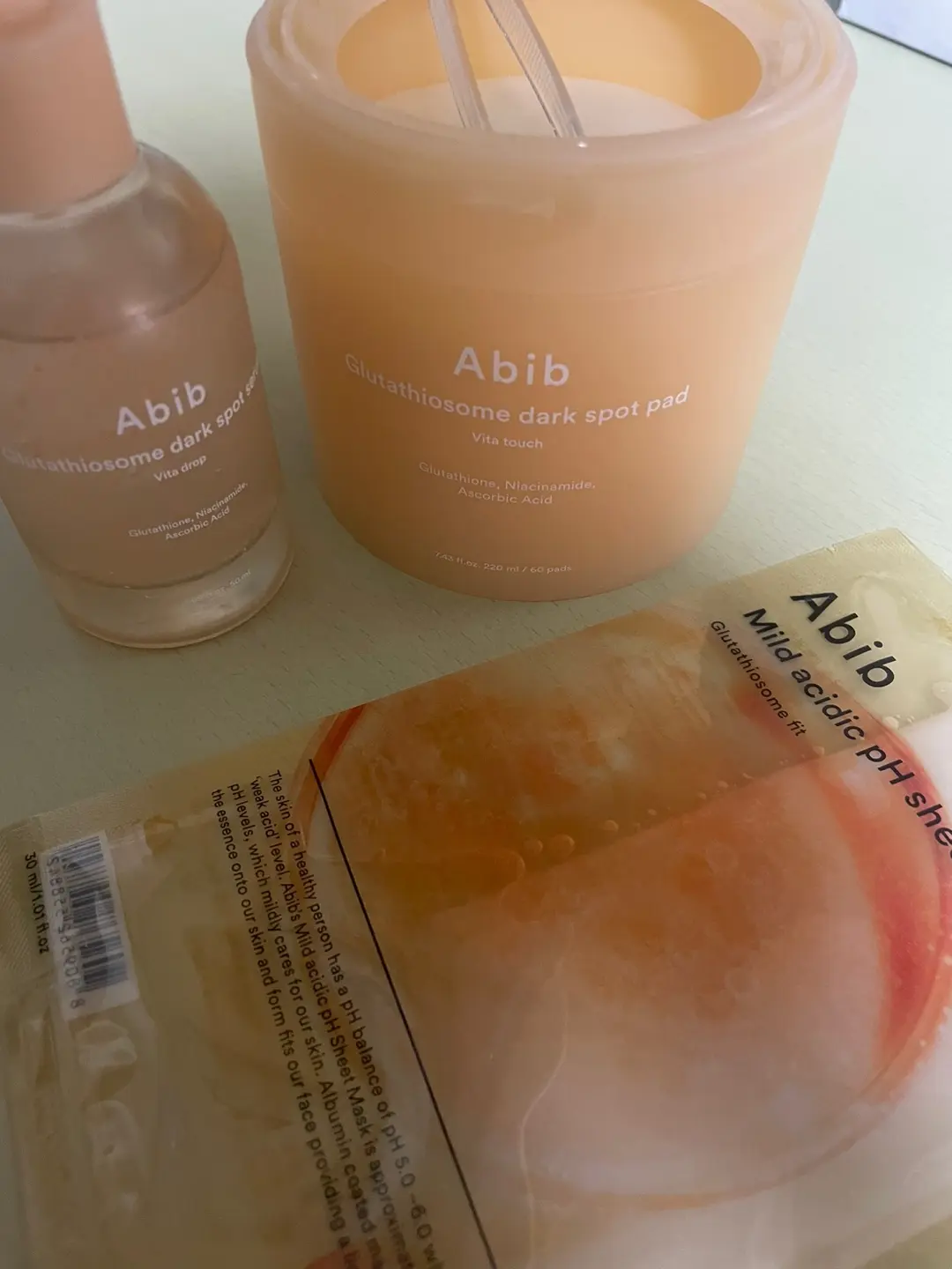 アビブ　グルタチオンソームダークスポットセラムビタドロップ/Abib /美容液を使ったクチコミ（3枚目）