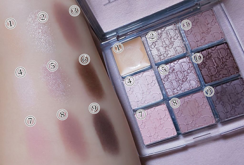 ディオール バックステージ アイ パレット/Dior/アイシャドウパレットを使ったクチコミ（2枚目）