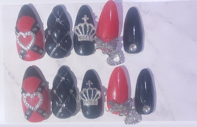 るぅちゃん on LIPS 「ネイルチップ販売始めてみましたよろしくお願いします🙏#地雷系ネ..」(3枚目)