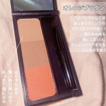 UR GLAM　EYEBROW POWDER/U R GLAM/パウダーアイブロウを使ったクチコミ（2枚目）