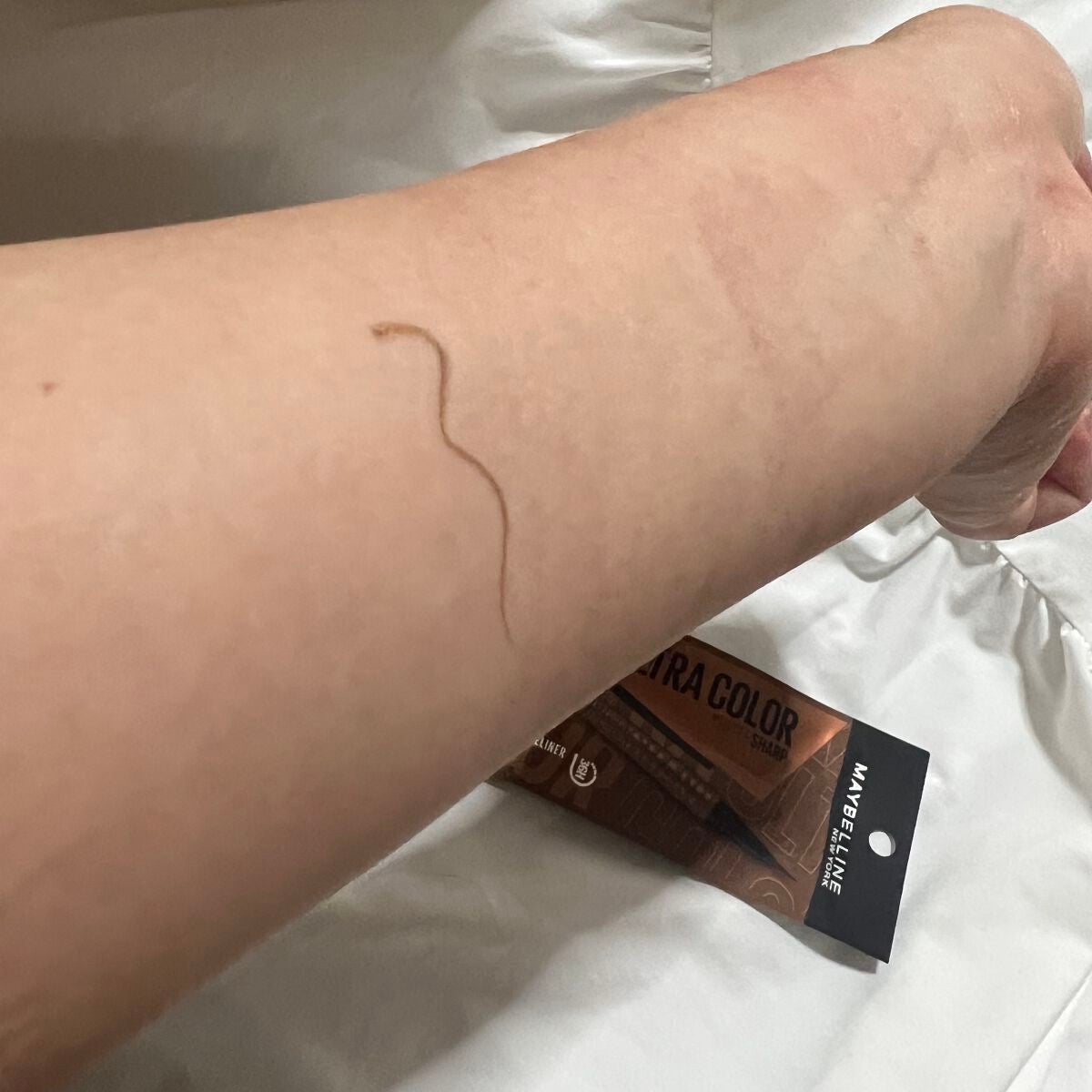 ウルトラカラー アイライナー/MAYBELLINE NEW YORK/リキッドアイライナーを使ったクチコミ(2枚目)