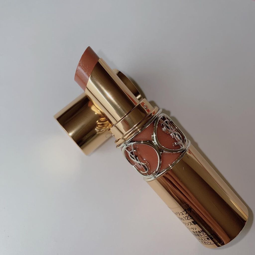 ルージュ ヴォリュプテ シャイン/YVES SAINT LAURENT BEAUTE/口紅を使ったクチコミ（3枚目）