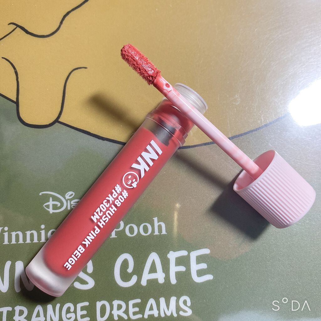 インク マット ブラー ティント/PERIPERA/口紅を使ったクチコミ（2枚目）