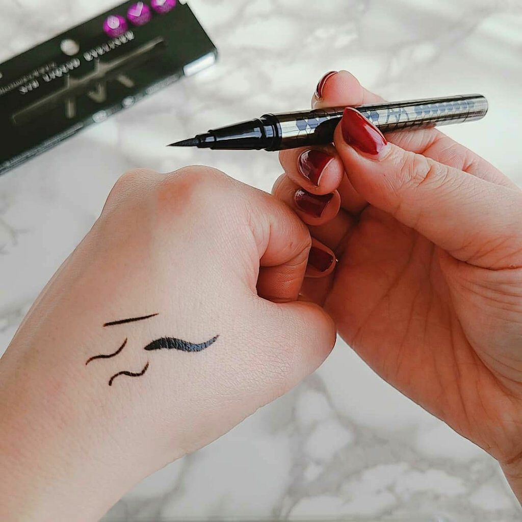 ニブ リクイドアイライナー BK1/ATSUSHI NAKASHIMA Cosme/リキッドアイライナーを使ったクチコミ（3枚目）