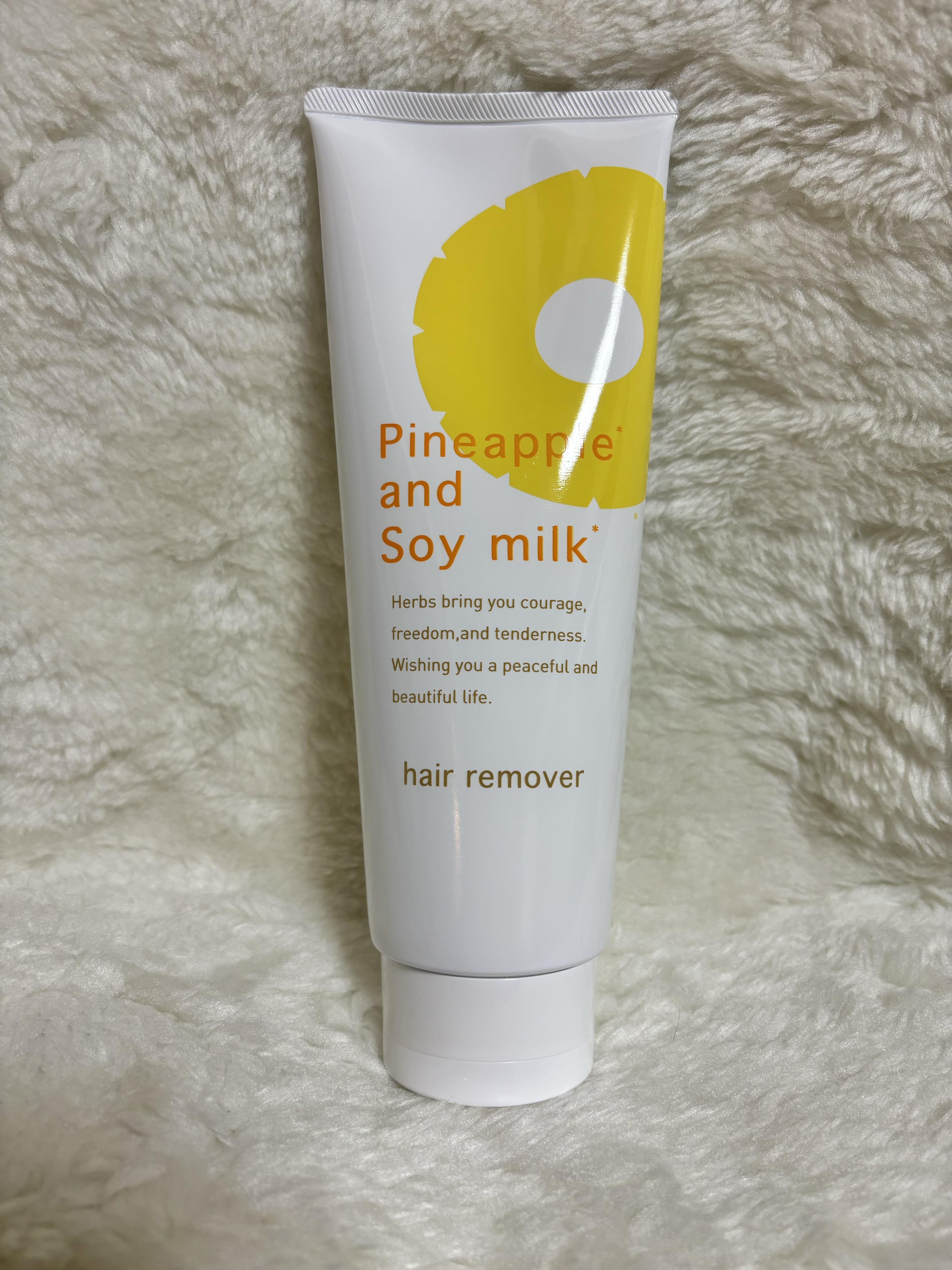 パイナップル豆乳除毛クリーム/鈴木ハーブ研究所/除毛クリームを使ったクチコミ（1枚目）