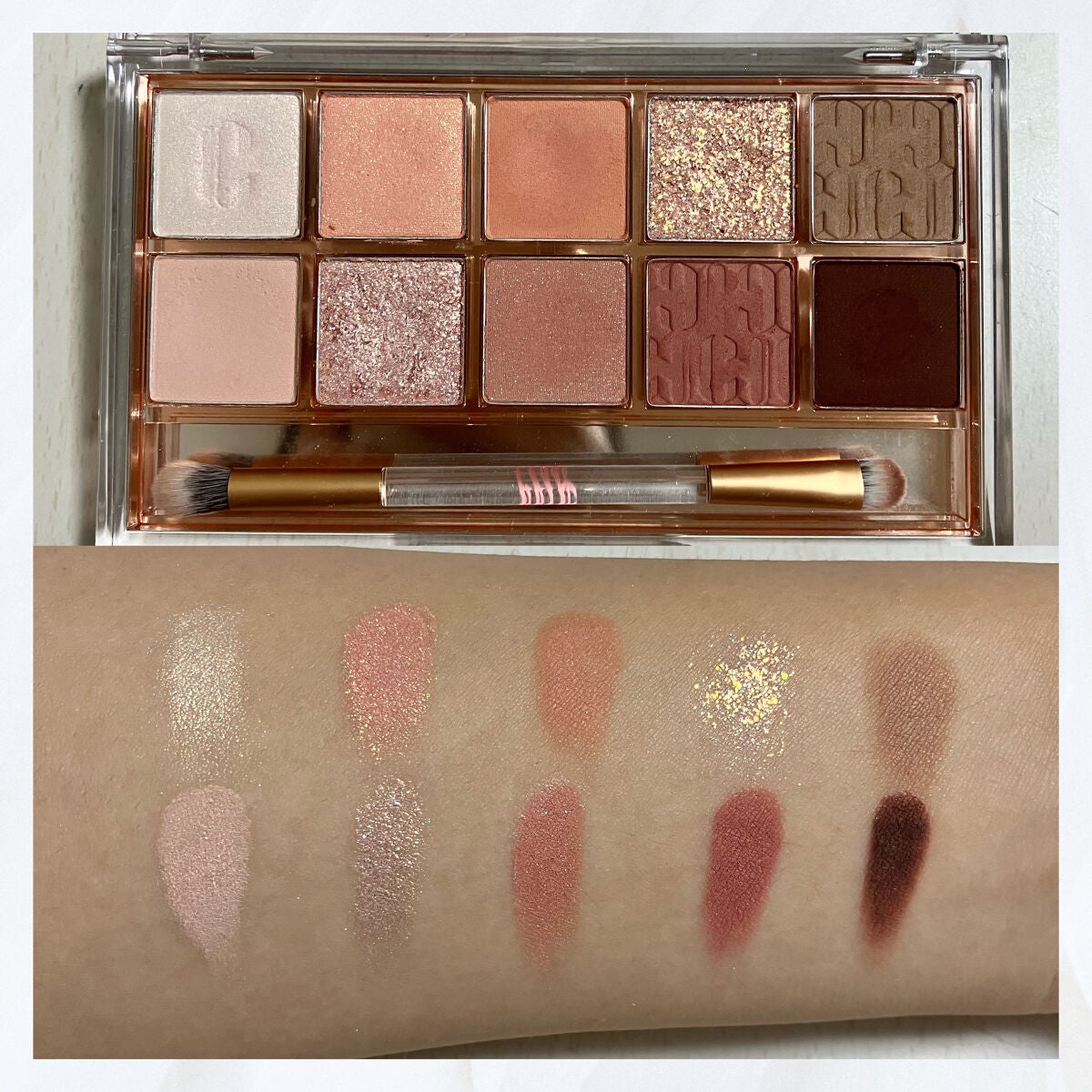 プロ アイ パレット/CLIO/アイシャドウパレットを使ったクチコミ(5枚目)