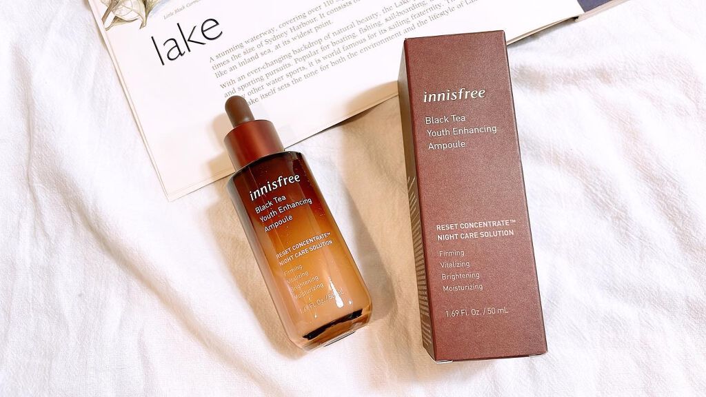 ブラックティー ユース セラム/innisfree/美容液を使ったクチコミ（1枚目）