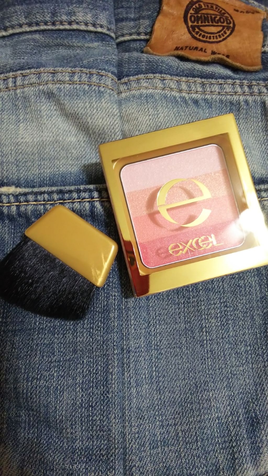 グラデーションチーク N/excel/パウダーチークを使ったクチコミ(1枚目)