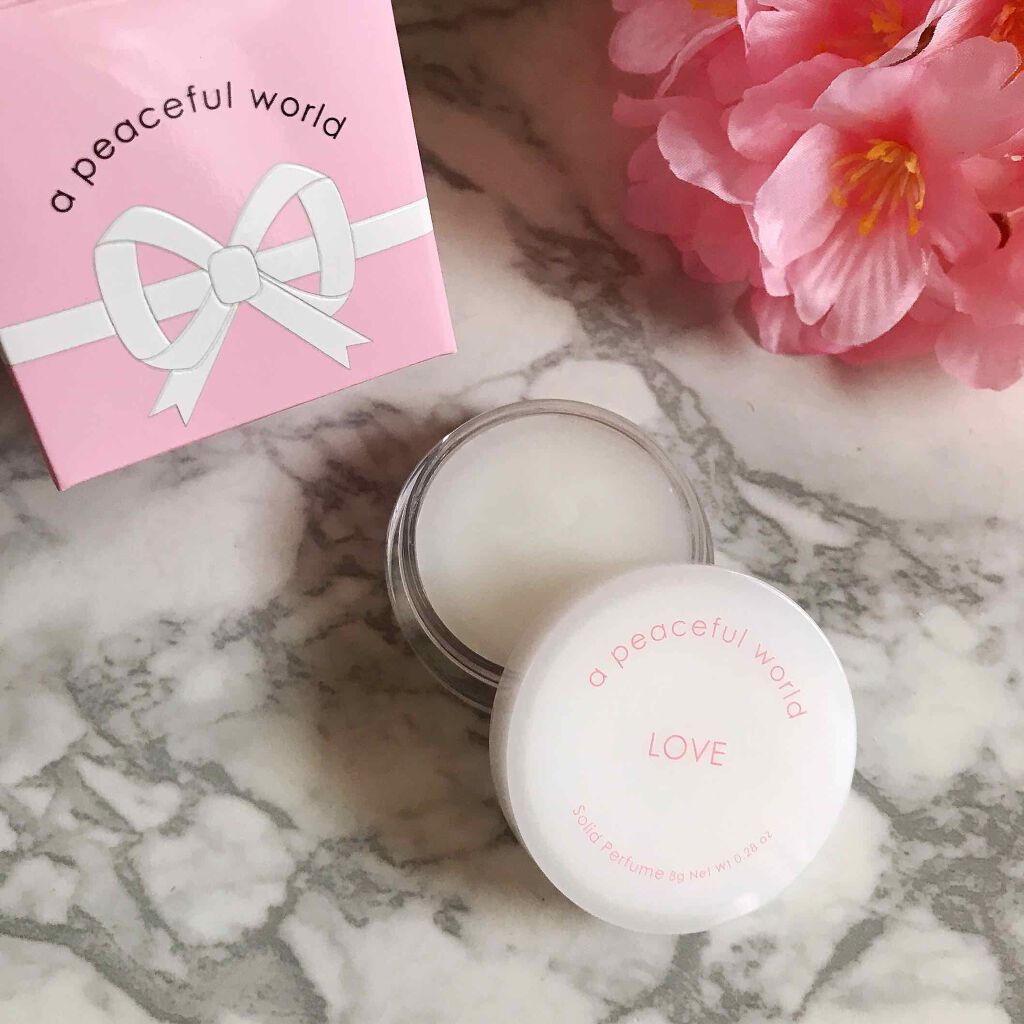 LADY ソリッドパフューム/a peaceful world/練り香水を使ったクチコミ(2枚目)