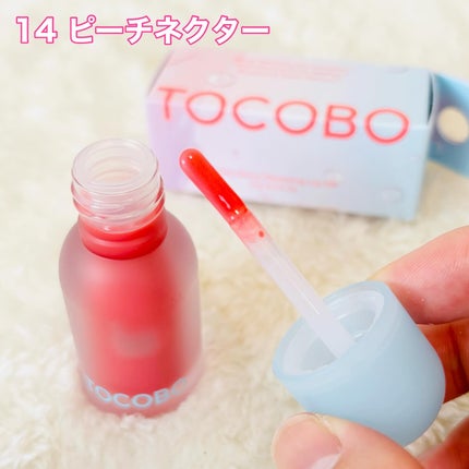 ジューシーベリープランピングリップオイル/TOCOBO/リップグロスを使ったクチコミ(7枚目)