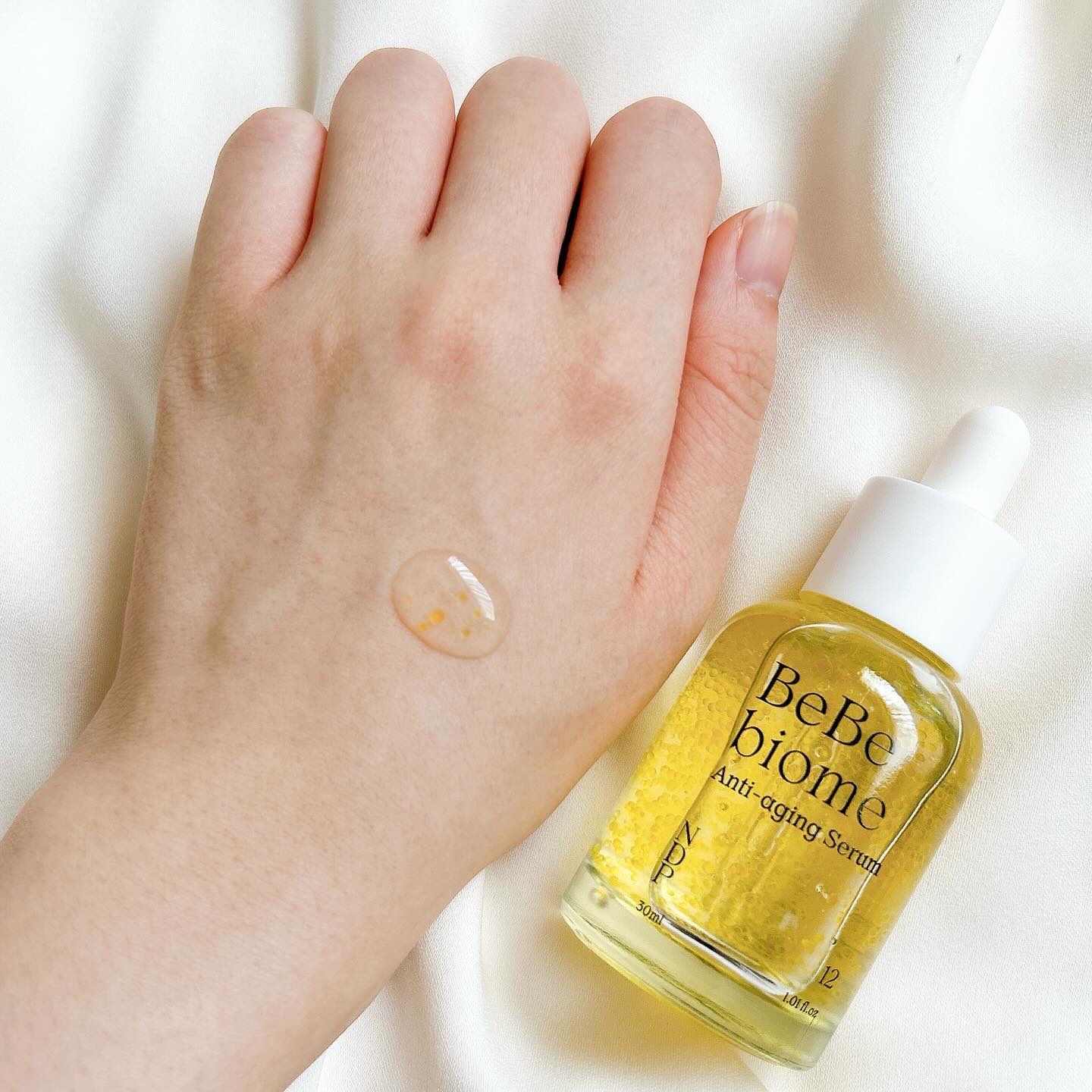 ベベバイオームアンチエイジングセラム/NATURAL DERMA PROJECT/美容液を使ったクチコミ（3枚目）