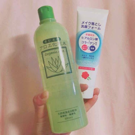アロエ化粧水 大容量 500mL/NID(日本ドラッグチェーン)/化粧水を使ったクチコミ(1枚目)