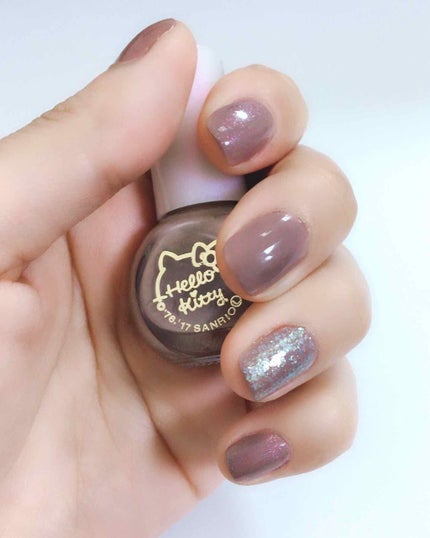 サンリオネイル/DAISO/マニキュアを使ったクチコミ(2枚目)