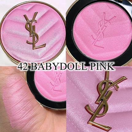 YSL メイクミーブラッシュ パウダー/YVES SAINT LAURENT BEAUTE/パウダーチークを使ったクチコミ(4枚目)